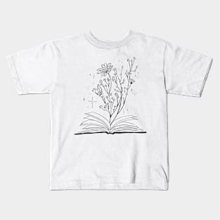 Blooming Pages Kids T-Shirt